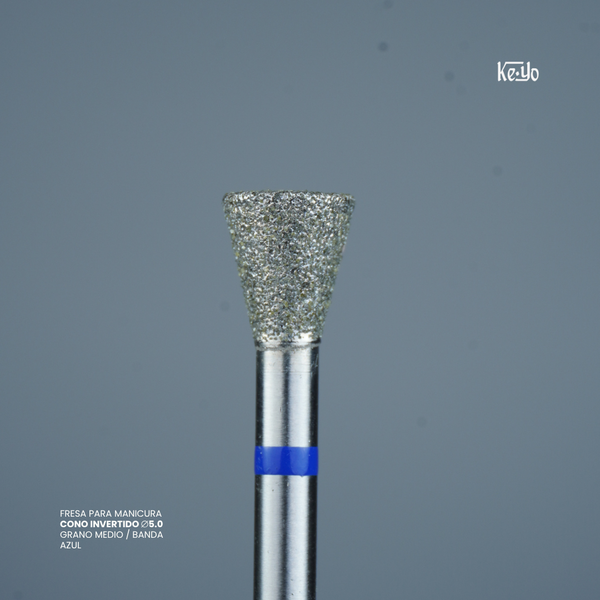 Fresa Cono 5.0mm (Banda Azul)