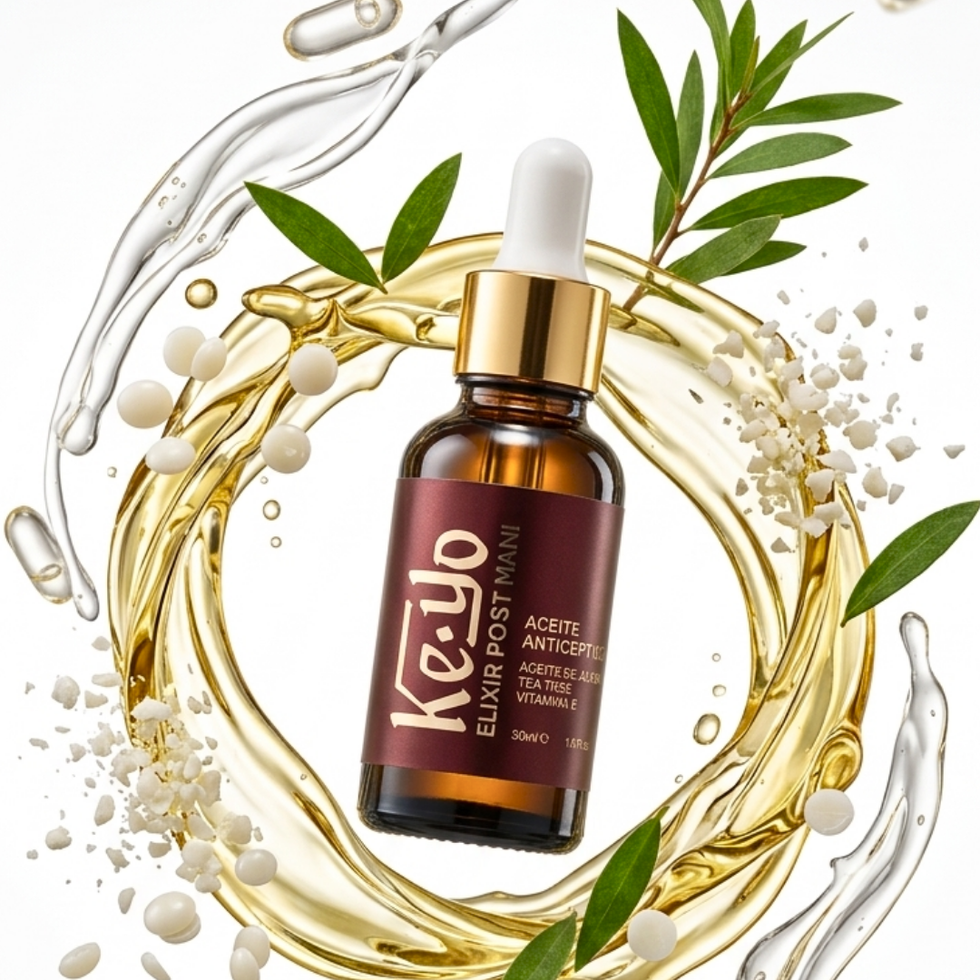 Ke-Yo Elixir Post Mani - Aceite Antiséptico para Cutículas (30ml)