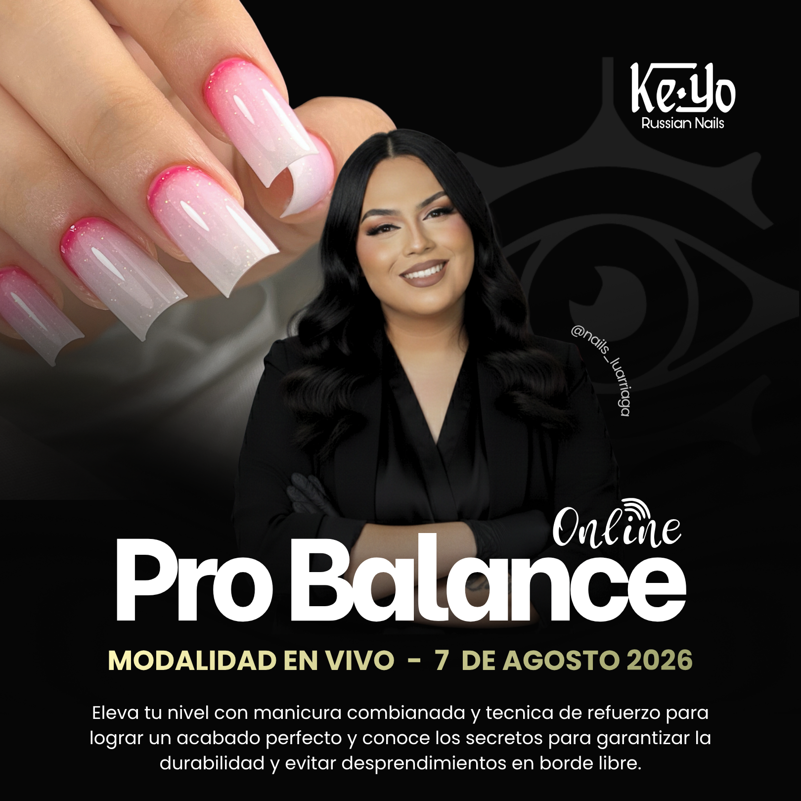 Kit Master Ke.Yo Russian Nails + Taller Intensivo